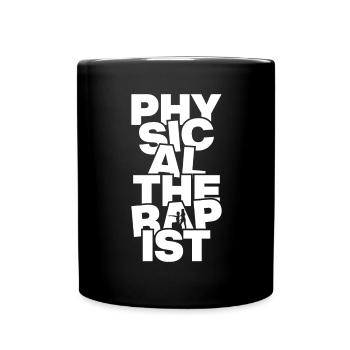 Beruf - Physiotherapeut - Tasse einfarbig - Schwarz - Vorne