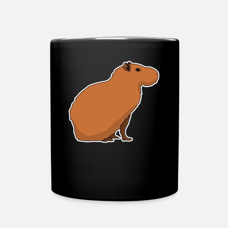 Capybaras Wasserschwein Capybara - Mug uni - noir