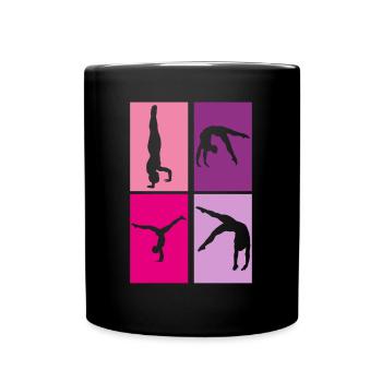 Rhythmic gymnastics RSG Gymnastics - Full Colour Mug - black - Front