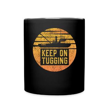 Schlepper Schleppboot Tug Life - Mug uni - noir - Devant