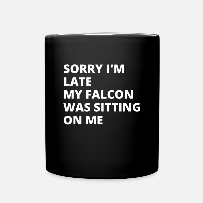 Falconer Falconry Ornithology Falcon Trainer - Tasse einfarbig - Schwarz