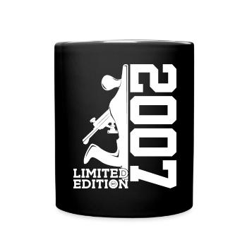 LIMITED EDITION 2007 TISCHLER 19. GEBURTSTAG - Tasse einfarbig - Schwarz - Vorne