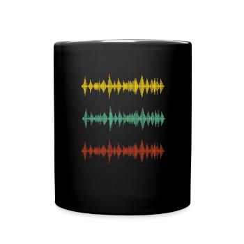 I'll Be At My Desk- Sound Engineer Recording - Tasse einfarbig - Schwarz - Vorne