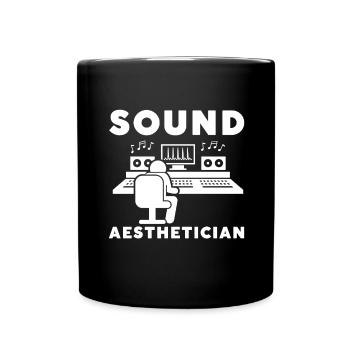 I'll Be At My Desk- Sound Engineer Recording - Tasse einfarbig - Schwarz - Vorne