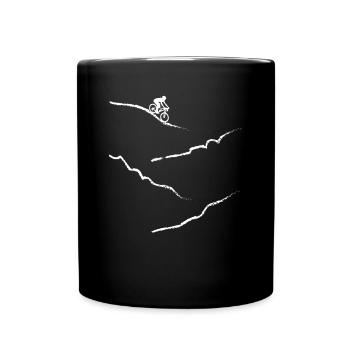 Cycling - (8) - Full Colour Mug - black - Front
