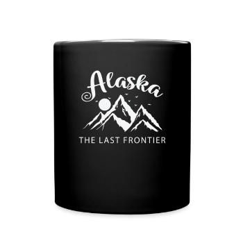 Alaska La dernière frontière États-Unis Amérique - Mug uni - noir - Devant