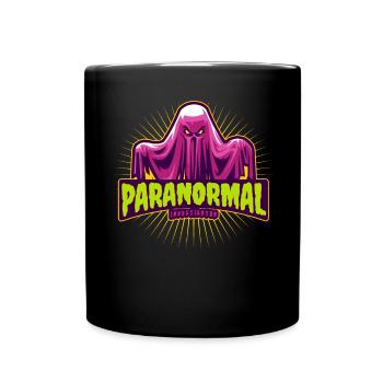 Geisterjagd Paranormal Investigator - Tasse einfarbig - Schwarz - Vorne