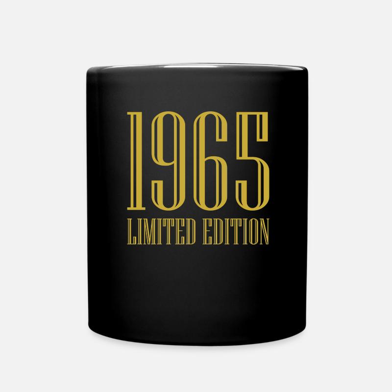 1965 édition limitée anniversaire cadeau femme mari - Mug uni - noir