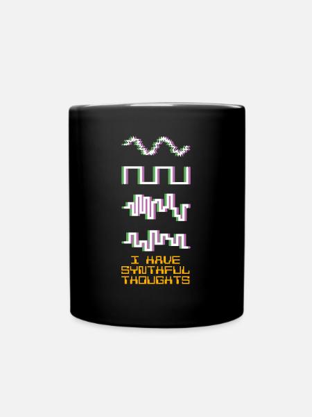 Synthétiseur Wavefroms Synthétiseurs Synthé - Mug uni - noir