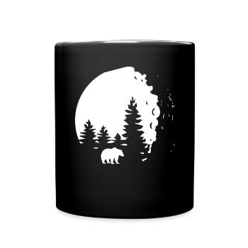 Arbres - Ours - (4) - Mug uni - noir - Devant