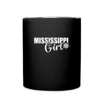 Mississippi Girl USA America - Full Colour Mug - black - Front