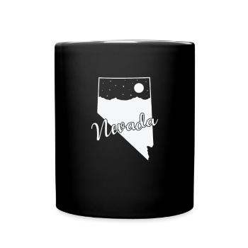 Nevada États-Unis Amérique État - Mug uni - noir - Devant