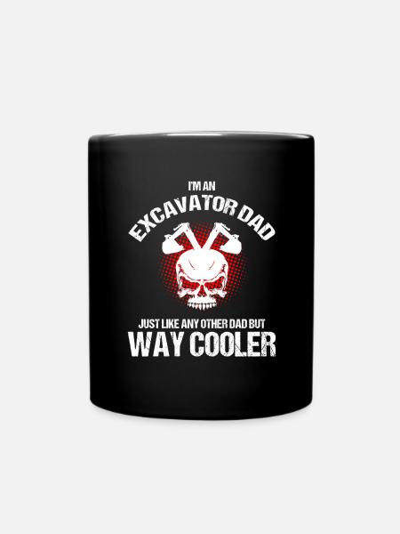 Bagger für Schwermaschinenführer - Tasse einfarbig - Schwarz