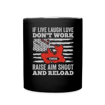 Duck Hunting Season Hunter Bird Hunting - Full Colour Mug - black - Front