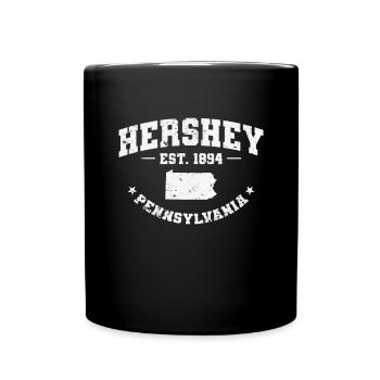 Pennsylvania Hershey Est. 1894 USA America - Full Colour Mug - black - Front