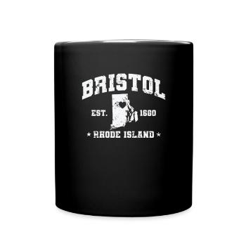 Rhode Island Bristol Est. 1680 États-Unis Amérique - Mug uni - noir - Devant