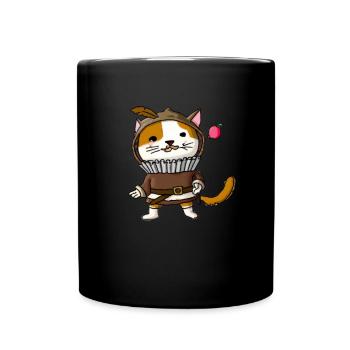 Cat Art History - Full Colour Mug - black - Front