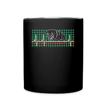 Tardigrade Water Bear Tardigrades - Full Colour Mug - black - Front
