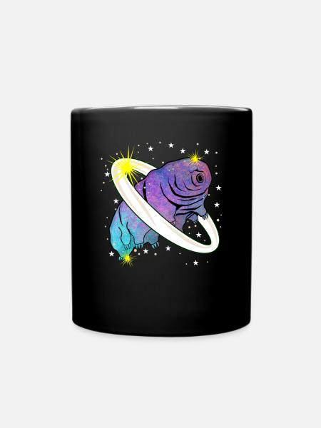 Tardigrade Wasserbär Planet Bärtierchen - Tasse einfarbig - Schwarz