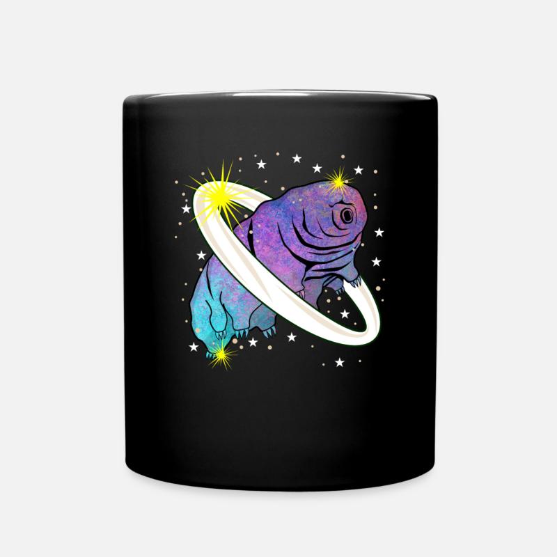 Tardigrade Wasserbär Planet Bärtierchen - Tasse einfarbig - Schwarz