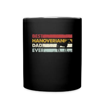 Meilleur père de tous les temps - Hanovrien - Mug uni - noir - Devant