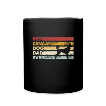 Meilleur père de tous les temps - Canaan Dog - Mug uni - noir - Devant
