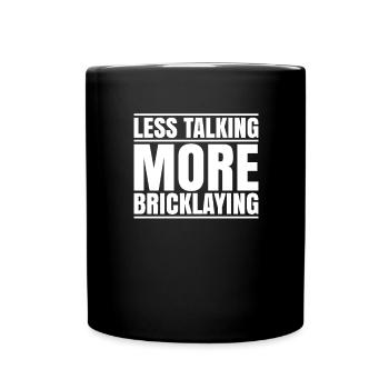 Master Masonry Masonry Bricklayer Mason - Full Colour Mug - black - Front