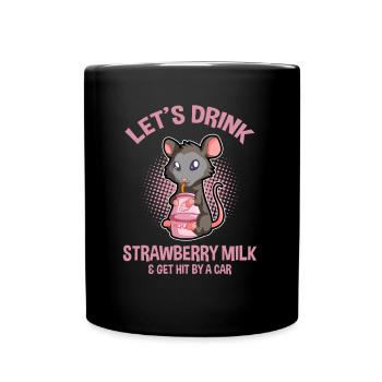 Conception d’opossum pour les amateurs d’opossum et d’opossum - Mug uni - noir - Devant
