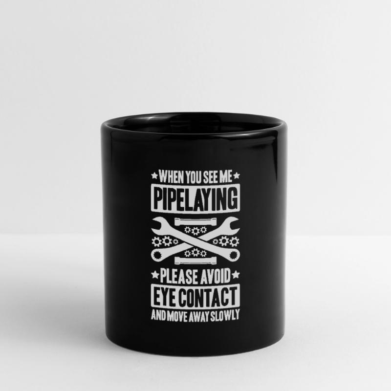 Constructeur de pipelines Construction de pipelines Pipelayer Mug uni