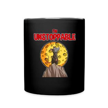 Opossum saying for animal lovers and possum - Full Colour Mug - black - Front