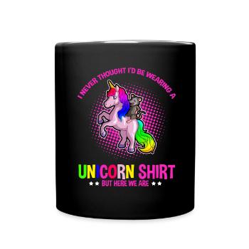 Opossum Design für Possum Fans und Opossum Fans - Tasse einfarbig - Schwarz - Vorne
