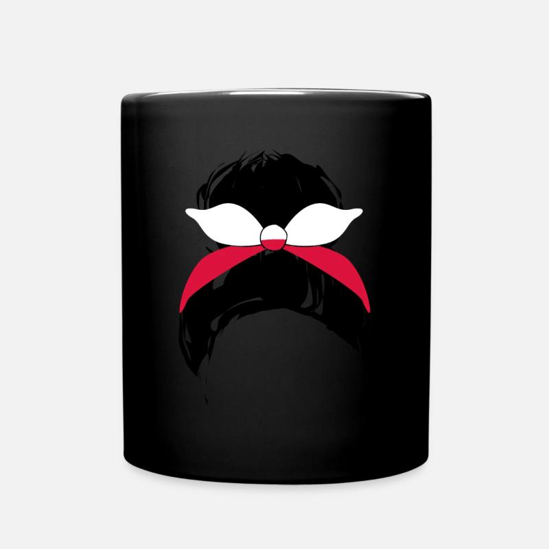 Pologne Drapeau polonais Polonais - Mug uni - noir