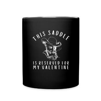 This Beard Is Taken - Bearded Man Valentines Day - Full Colour Mug - black - Front