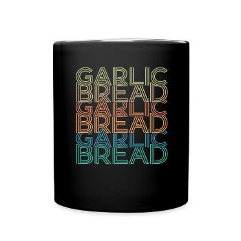 Rétro -Vintage -Pain à l’ail Cuisson - Mug uni - noir - Devant