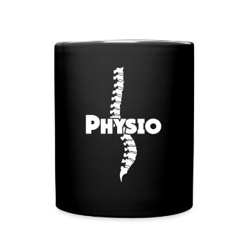 Physio Physiotherapist Physiotherapist - Full Colour Mug - black - Front