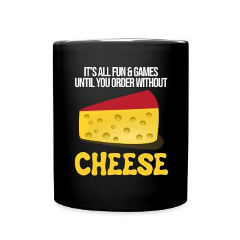 Charcuterie design for cheesemakers - Full Colour Mug - black - Front