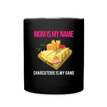 Cheese factory quote for Gouda cheese and Gouda lovers - Full Colour Mug - black - Front
