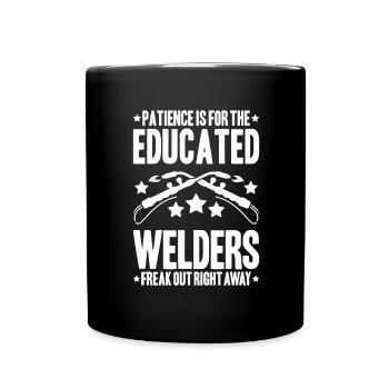 Schweißer Schweißen Schweißerei Welder Welding - Full Colour Mug - black - Front