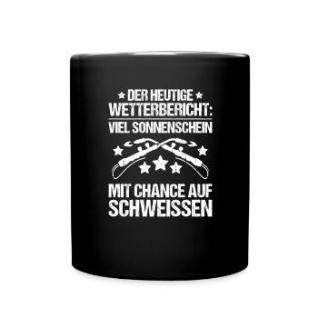 Schweißer Schweißen Schweißerei Welder Welding - Tasse einfarbig - Schwarz - Vorne