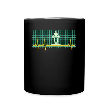Acroyoga EGK Acro Yoga - Tasse einfarbig - Schwarz - Vorne