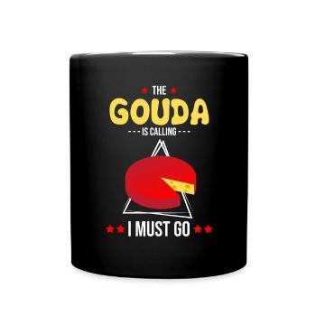 Charcuterie design for cheesemakers - Full Colour Mug - black - Front