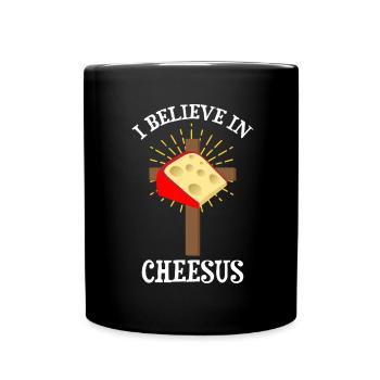Devis fromagerie pour les amateurs de fromage Gouda et de Gouda - Mug uni - noir - Devant