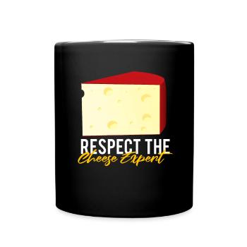 Amateurs de Gouda pour Gouda fumé - Mug uni - noir - Devant