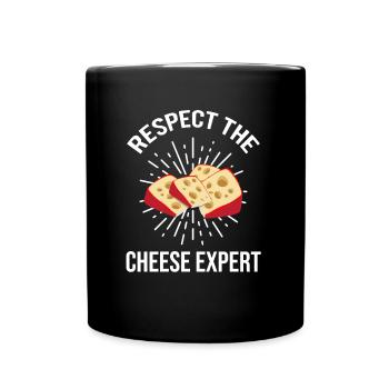 Charcuterie design for cheesemakers - Full Colour Mug - black - Front