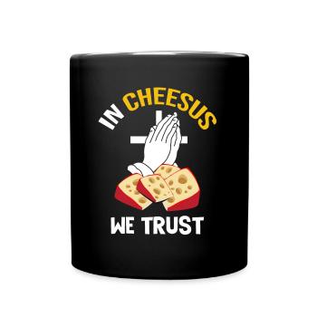 Charcuterie design for cheesemakers - Full Colour Mug - black - Front