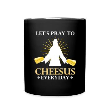 Amateurs de Gouda pour Gouda fumé - Mug uni - noir - Devant