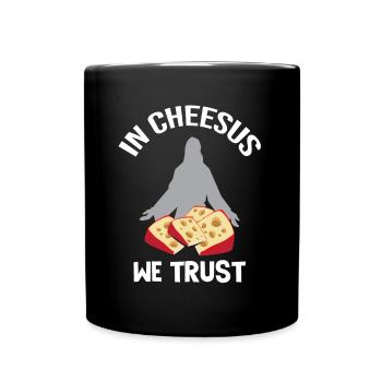 Amateurs de Gouda pour Gouda fumé - Mug uni - noir - Devant