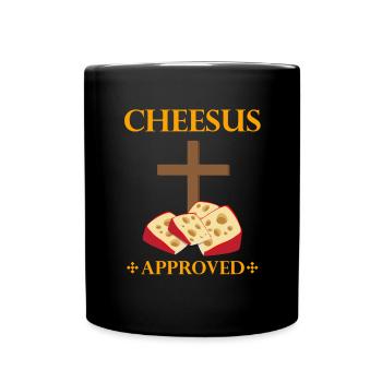 Käserei Zitat für Gouda-Käse und Gouda-Liebhaber - Tasse einfarbig - Schwarz - Vorne