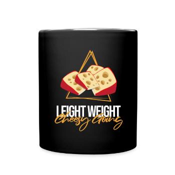 Charcuterie design for cheesemakers - Full Colour Mug - black - Front