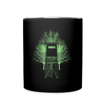 Huntress Hunt High Hunter - Full Colour Mug - black - Front